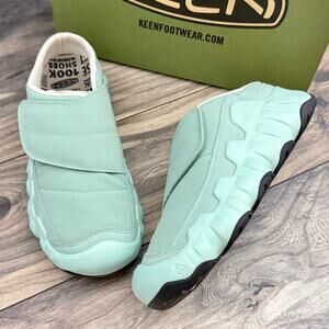 NIB Keen 9.5 40 Hypowser Wrap Slip On Mule Comfort Sneakers Granite Green